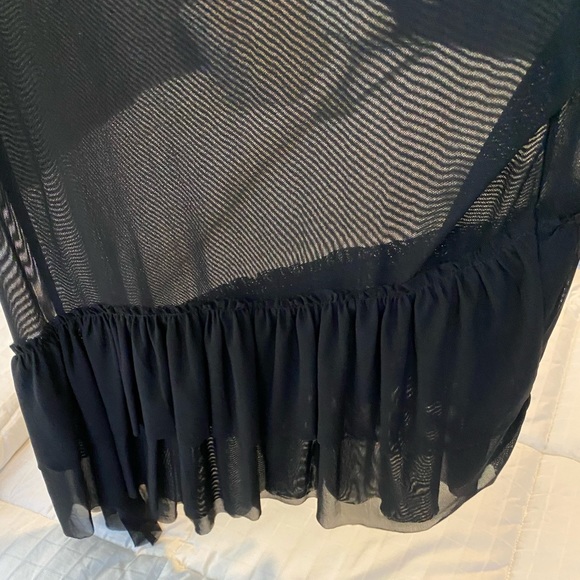 Sheer Asymmetrical Ruffle Shirt from BP - Picture 5 of 6